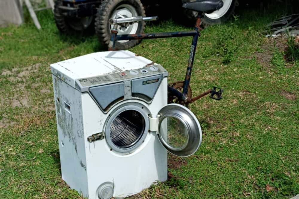 非電化洗濯機