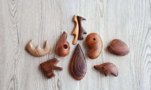 リペアカフェ京都の屋久杉磨き