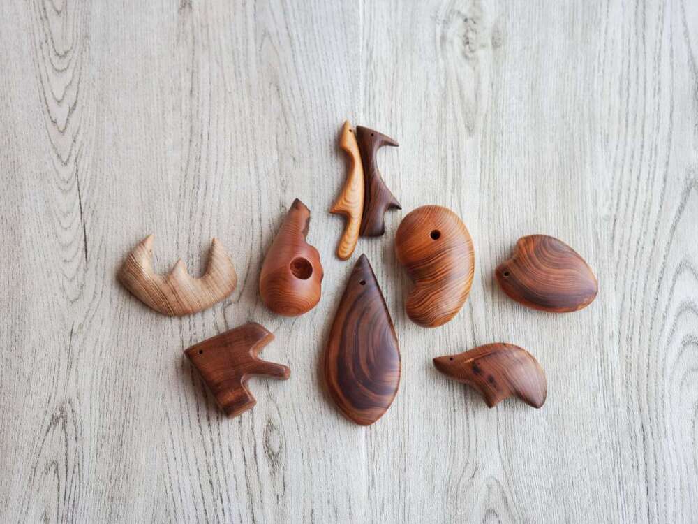 リペアカフェ京都の屋久杉磨き