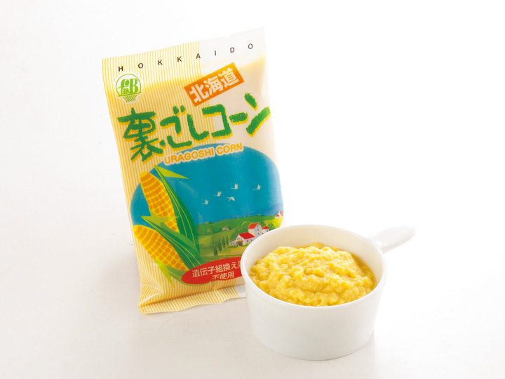 大地を守る会「冷凍裏ごしコーン」