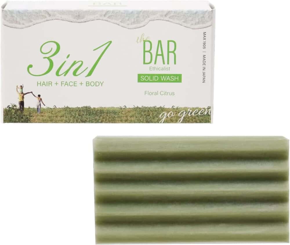 The BAR 3in1 Solid Wash Floral Citrus