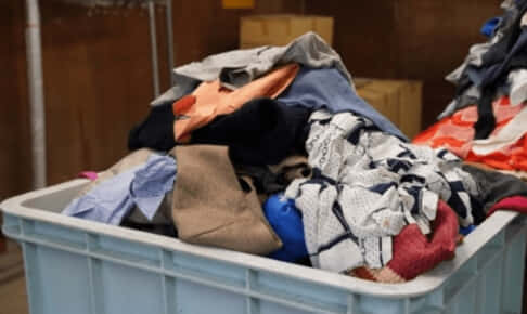 「MAWASU STATION」、合計5トン・16,000点以上の洋服を回収