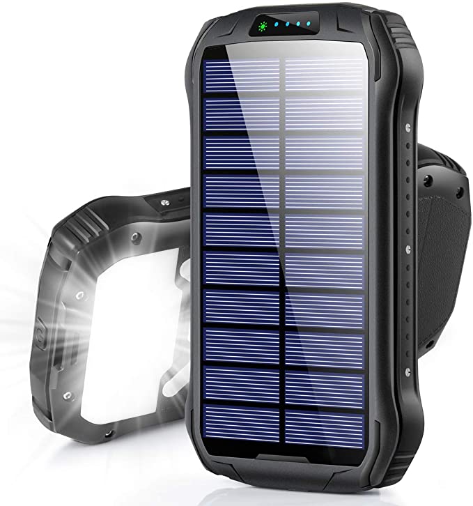 Soxono モバイルバッテリー ソーラー I26Sの商品画像